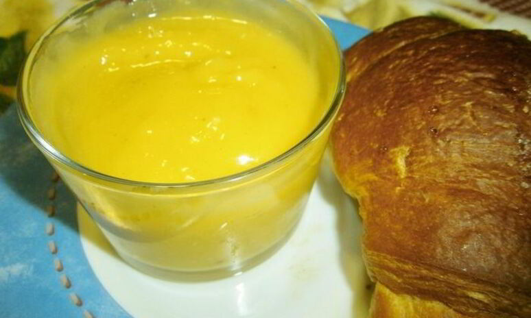 Рецепт лимонный крем