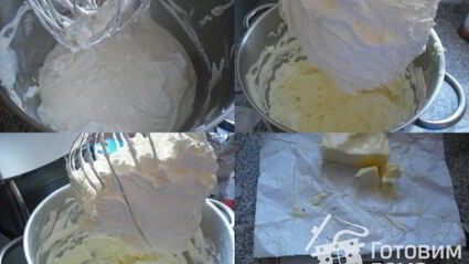 маслянный крем с белками