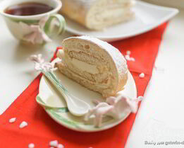 Рулет с творожным кремом по ГОСТу