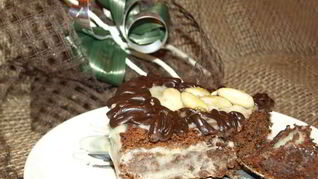 Шоколадная Симфония с кремом из белого шоколада