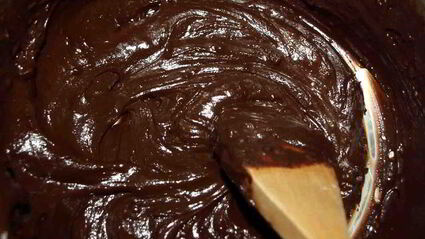 шоколадная симфония с кремом из белого шоколада