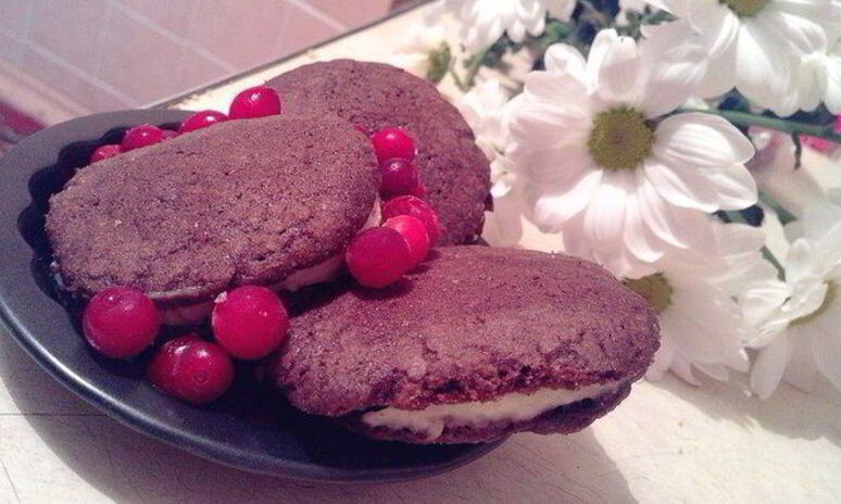 Рецепт шокопеченьки с кокосовым кремом