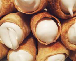 Слоеные трубочки с кремом