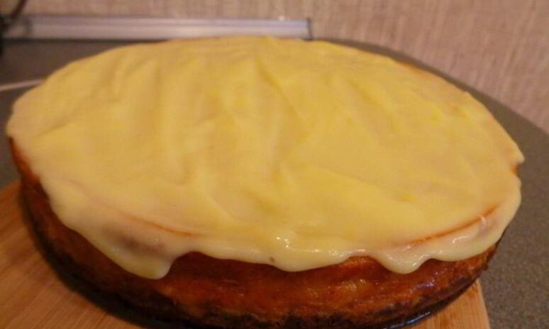 Рецепт тыквенный чизкейк с заварным апельсиновым кремом