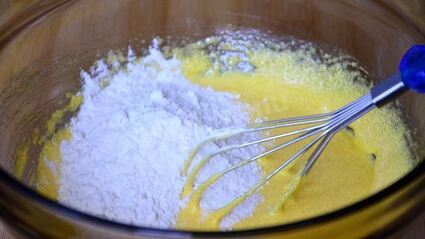 ванильный крем для торта наполеон на желтках