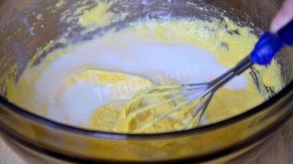 ванильный крем для торта наполеон на желтках