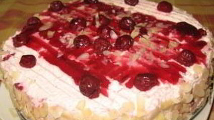вишневый крем для торта