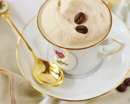 Взбитый кофе со сливками