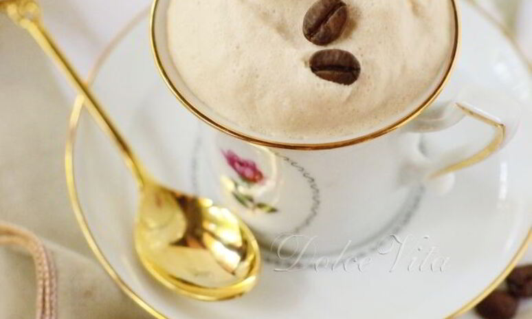 Рецепт взбитый кофе со сливками