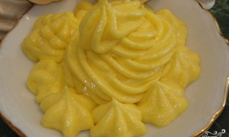 Рецепт заварной сливочный крем