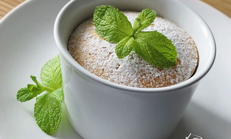 Рецепт лимонно-ванильный пудинг