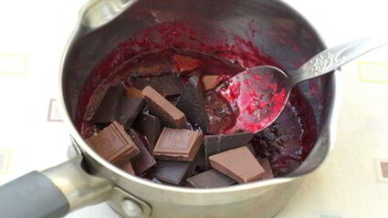 малиновые трюфели