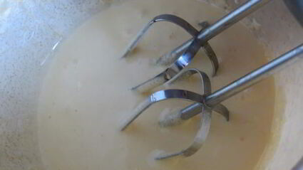 манный пудинг с мандаринами