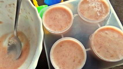 банановое мороженое на кефире