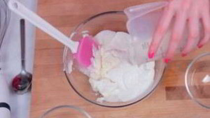 домашнее мороженое черничный чизкейк