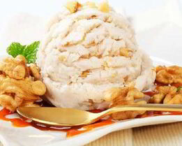 Домашнее мраморное мороженое