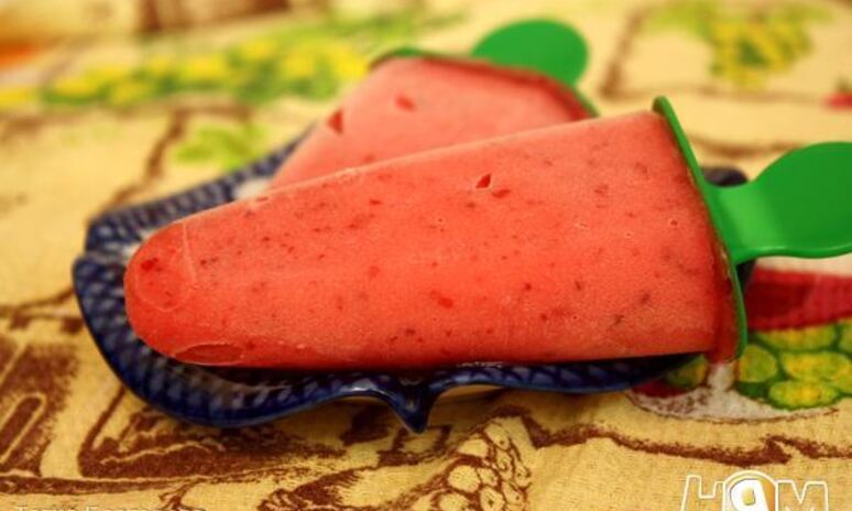 Рецепт фруктово-ягодное мороженое