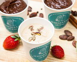 Грушевое мороженое