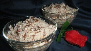 Имбирно-шоколадное мороженое из йогурта