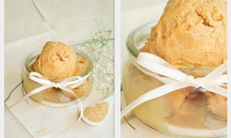 Рецепт карамельное мороженое