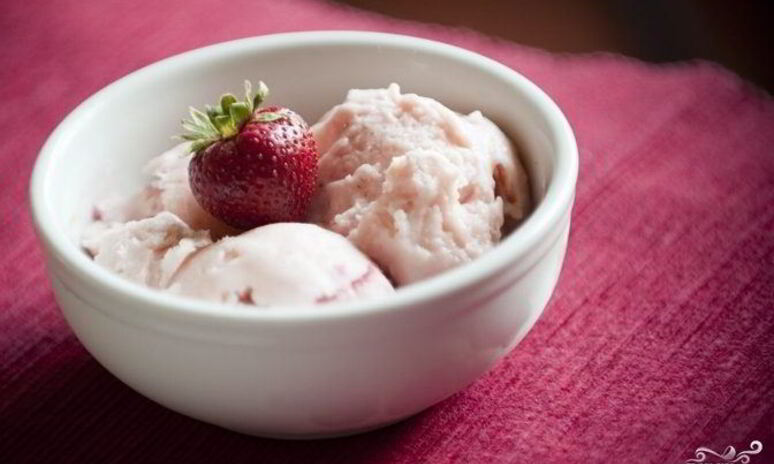 Рецепт клубничное мороженое
