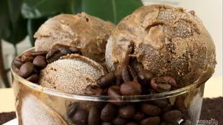 Кофейное мороженое