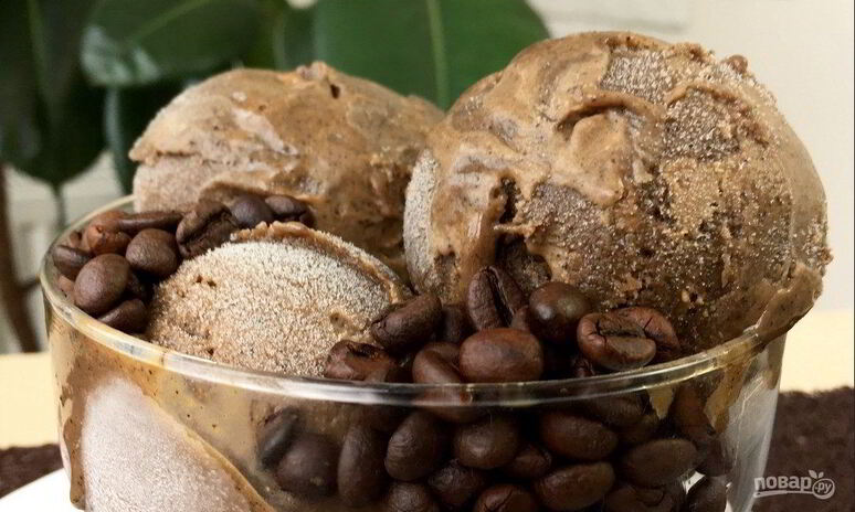 Рецепт кофейное мороженое