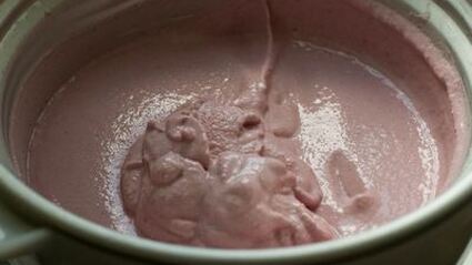 малиновое мороженое