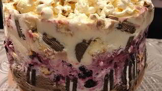 Молниеносный торт-мороженое