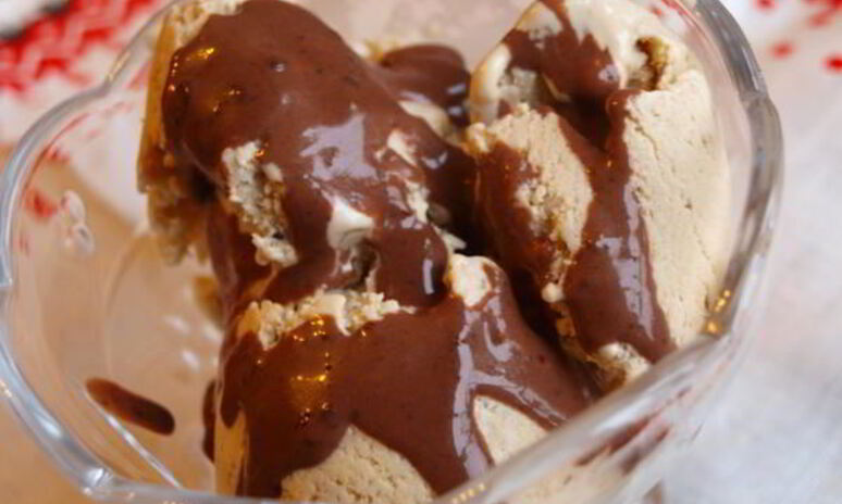 Рецепт мороженое медово-лимонное с орехами