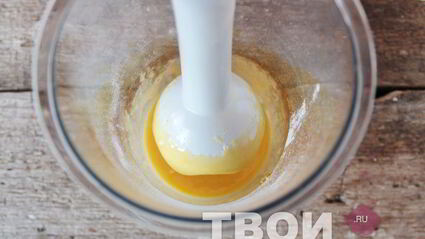 мороженое с черникой