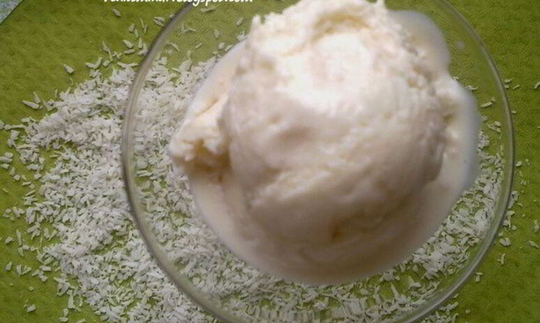 Рецепт мороженое с кокосовым молоком