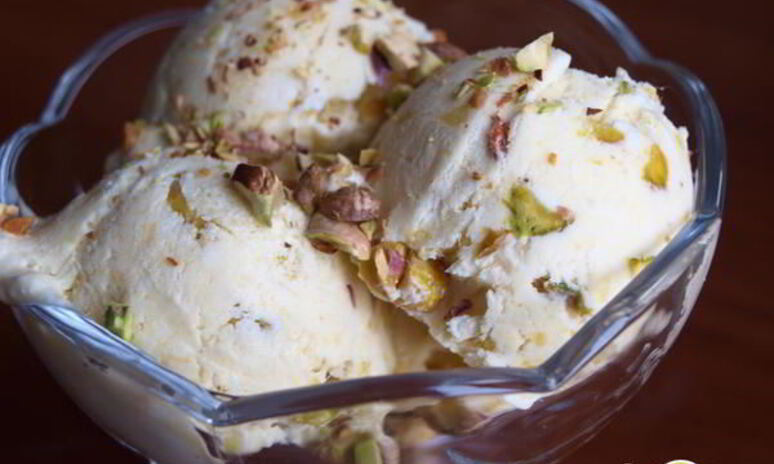 Рецепт мороженое с манго и фисташками