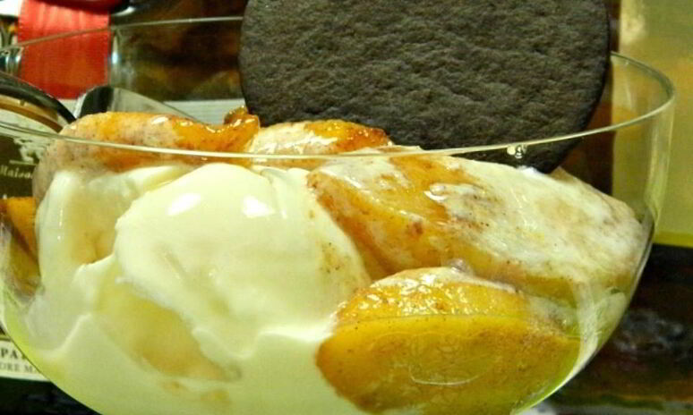 Рецепт мороженое с яблоками grand marnier