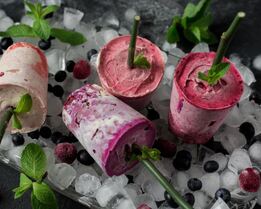 Мороженое Цветочные горшочки