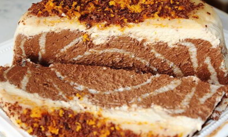 Рецепт мраморное мороженое три вкуса