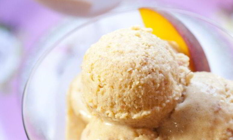 Рецепт персиковое мороженое