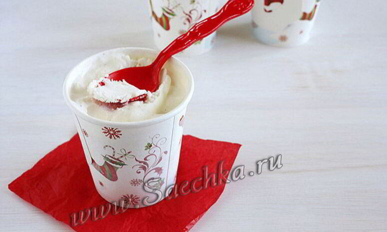 Рецепт пломбир