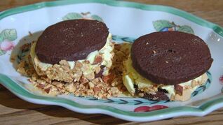 Шафранное мороженое