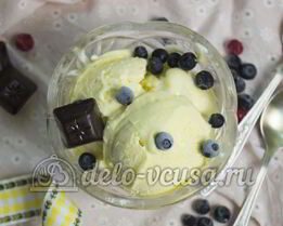 Сливочное мороженое