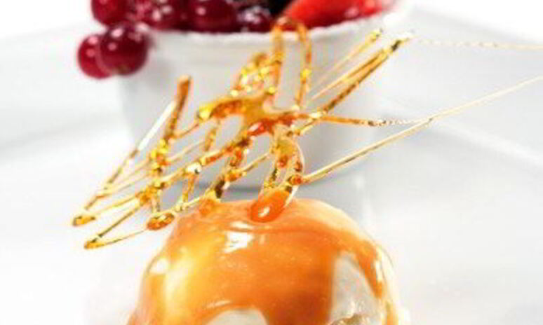 Рецепт теплый карамельный соус для мороженого