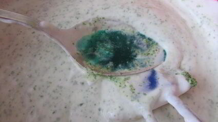 торт-мороженое арбуз