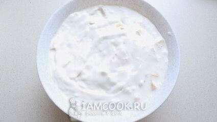 торт-мороженое с ананасом