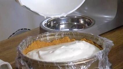 торт-мороженое с шоколадом