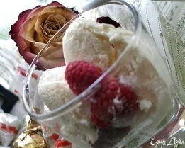 Творожно-банановое мороженое