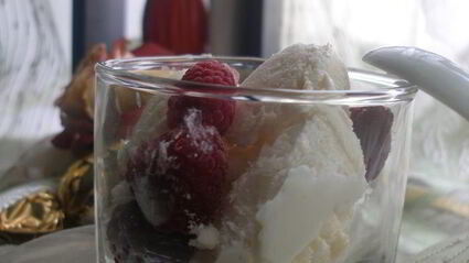 творожно-банановое мороженое