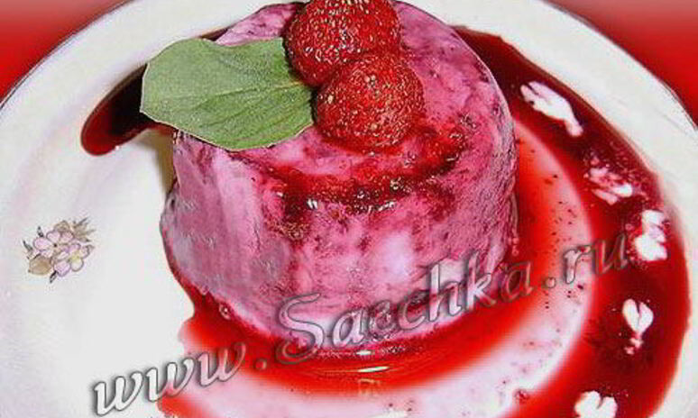 Рецепт творожное мороженое