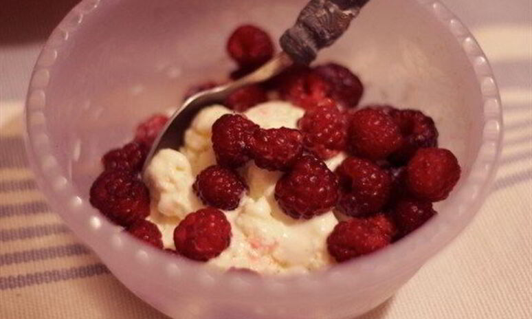 Рецепт ванильное мороженое с фруктозой