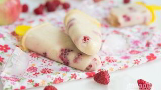 Яблочное мороженое без сливок