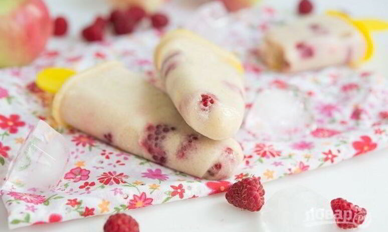 Рецепт яблочное мороженое без сливок